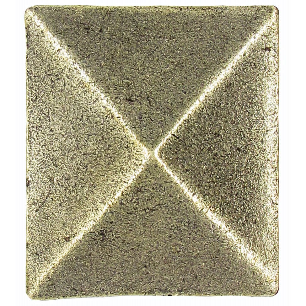 Prism Pyramid Knob Brass Oxide alt 0