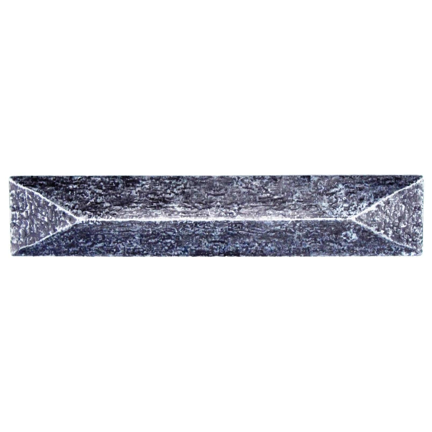 Rustic Pyramid Pull 3-3/4" Center Pewter Oxide alt 0