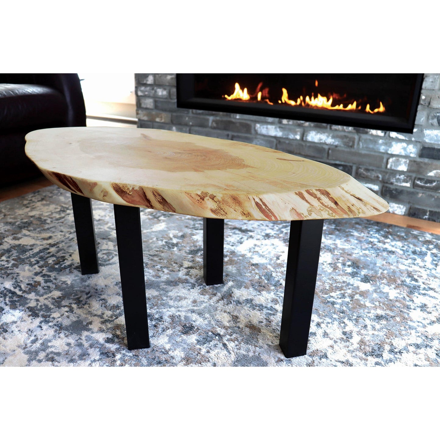 Pedestal Leg - 15" - Black - 4 Piece alt 0