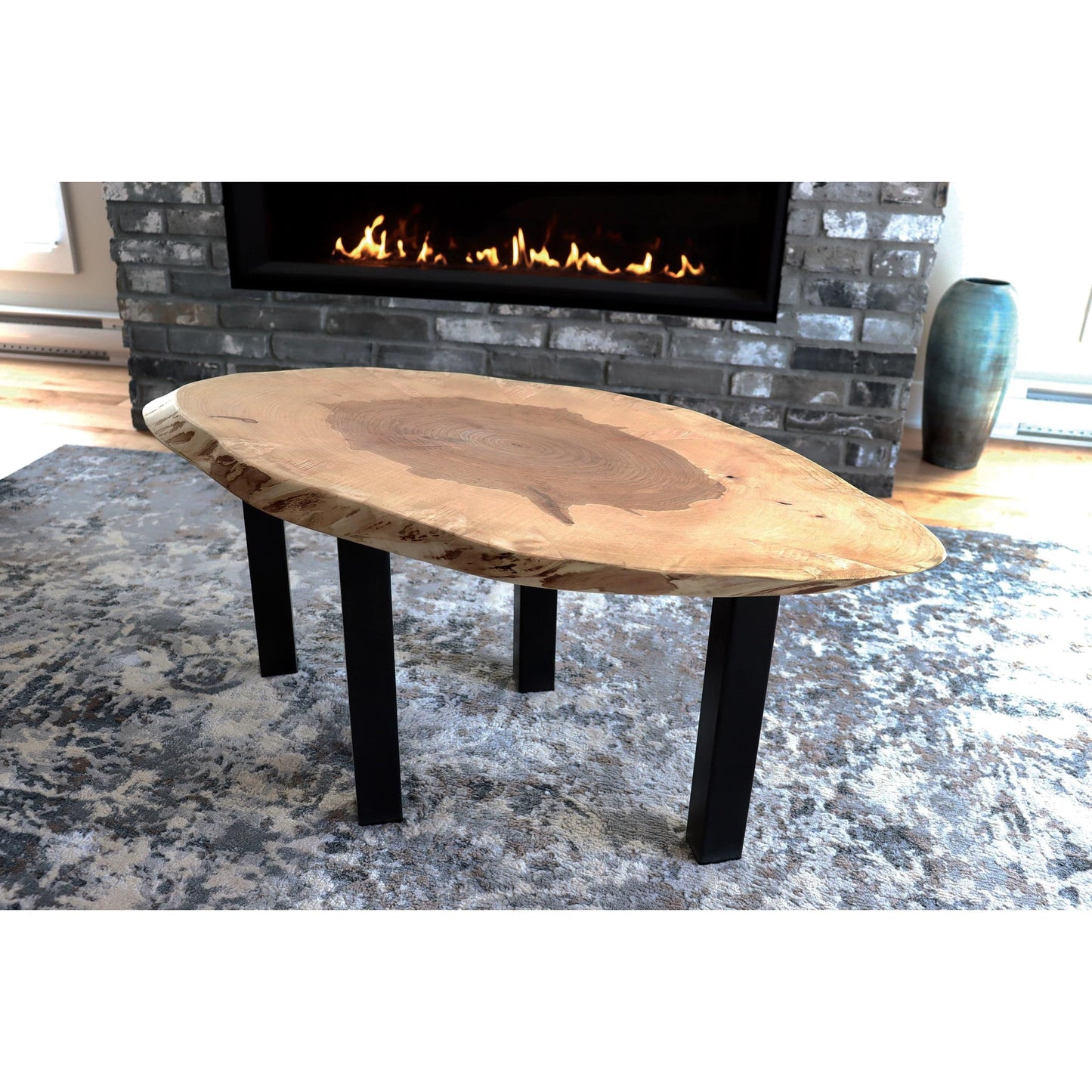 Pedestal Leg - 15" - Black - 4 Piece alt 0