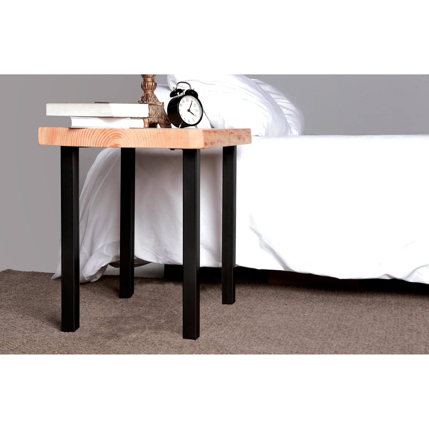 Pedestal Leg - 20" - Black - 4 Piece alt 0