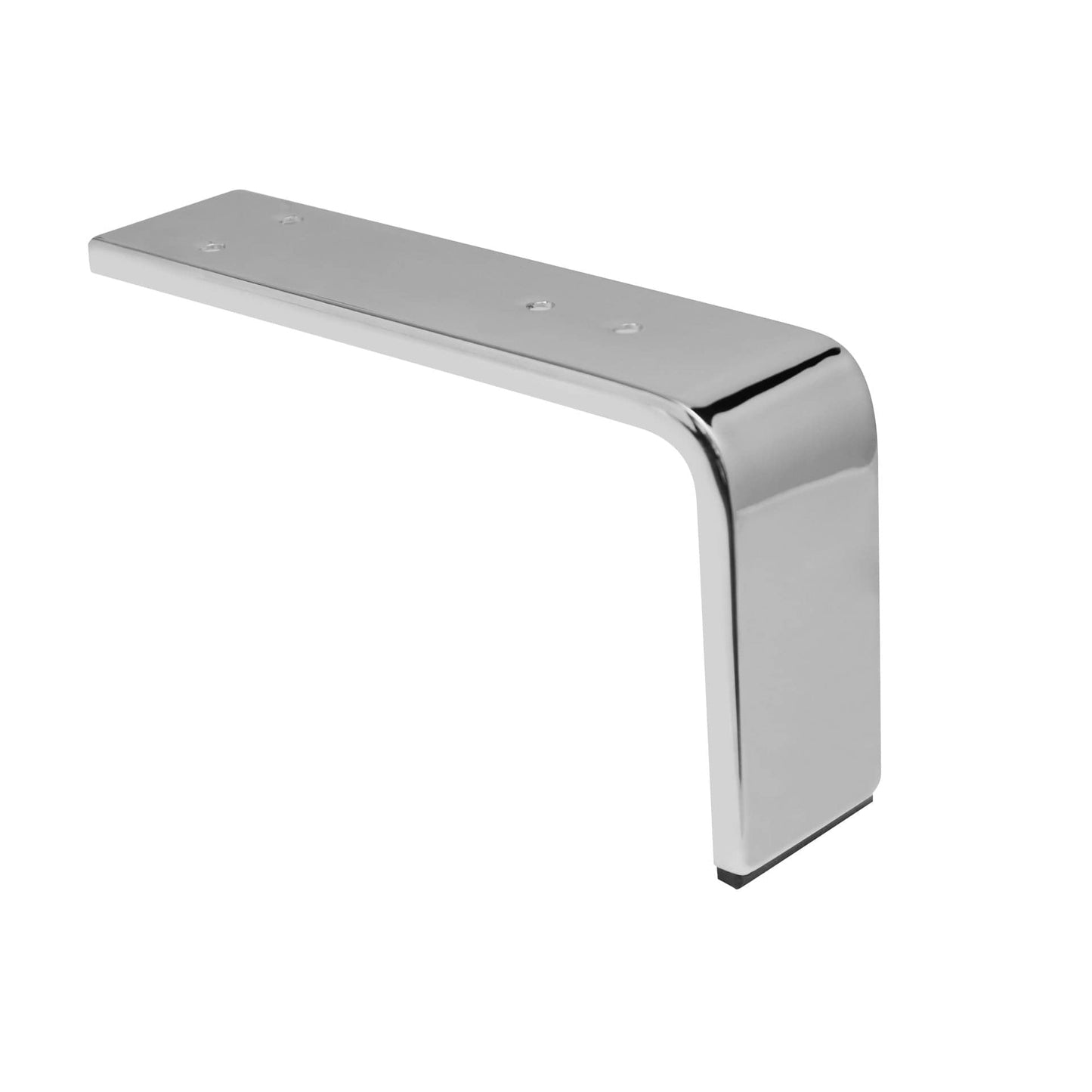 5-1/8" (130 mm) Contemporary Furniture Leg Chrome alt 0