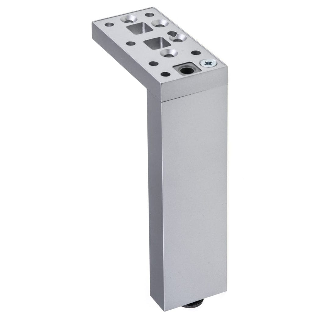 11-3/4" (300 mm) Adjustable Contemporary Versatile T or L Shaped Furniture Leg Aluminum alt 0