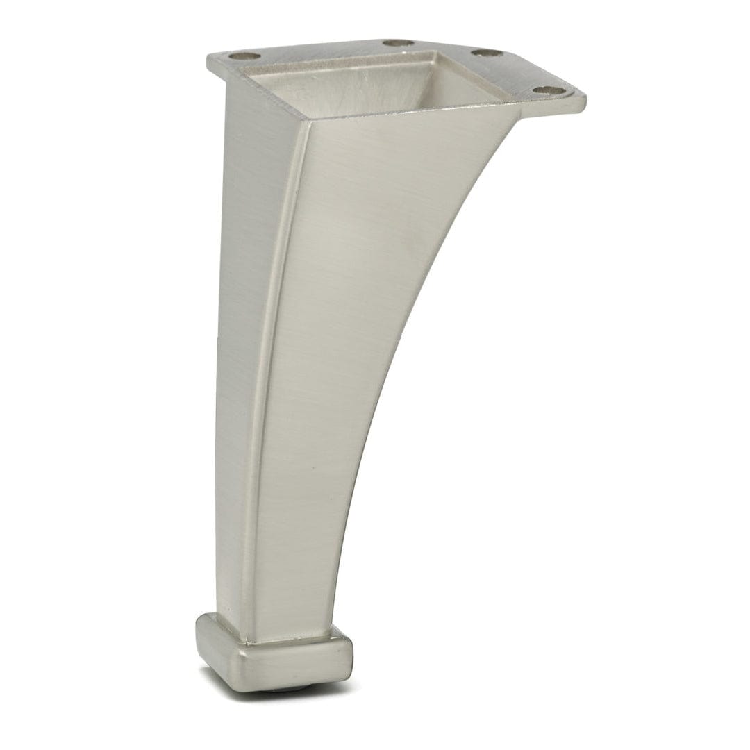 4-1/8" (105 mm) Contemporary Furniture Leg Nickel alt 0