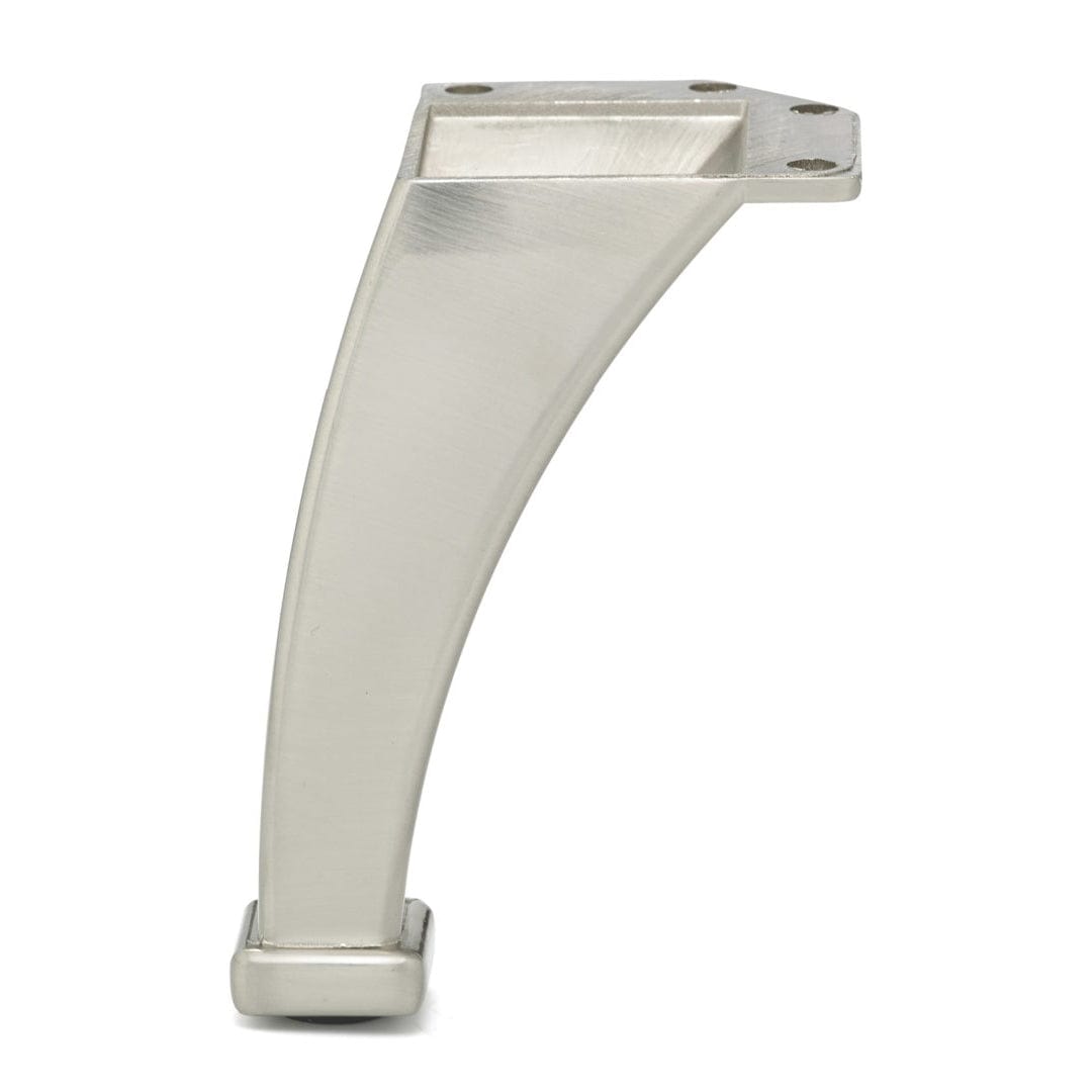 4-1/8" (105 mm) Contemporary Furniture Leg Nickel alt 0