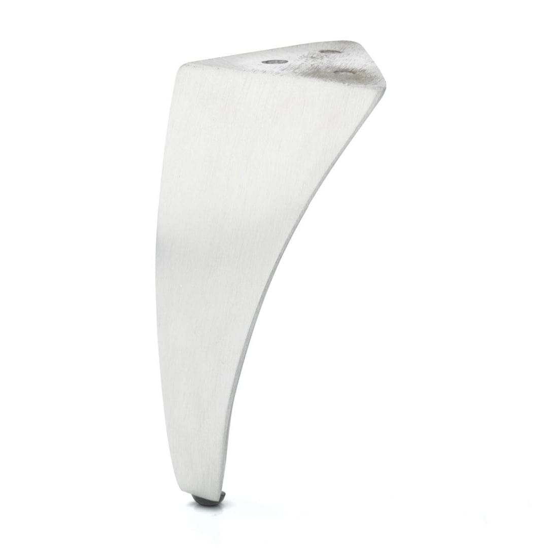 4" (102 mm) Aluminum Furniture Leg Brushed Aluminum alt 0
