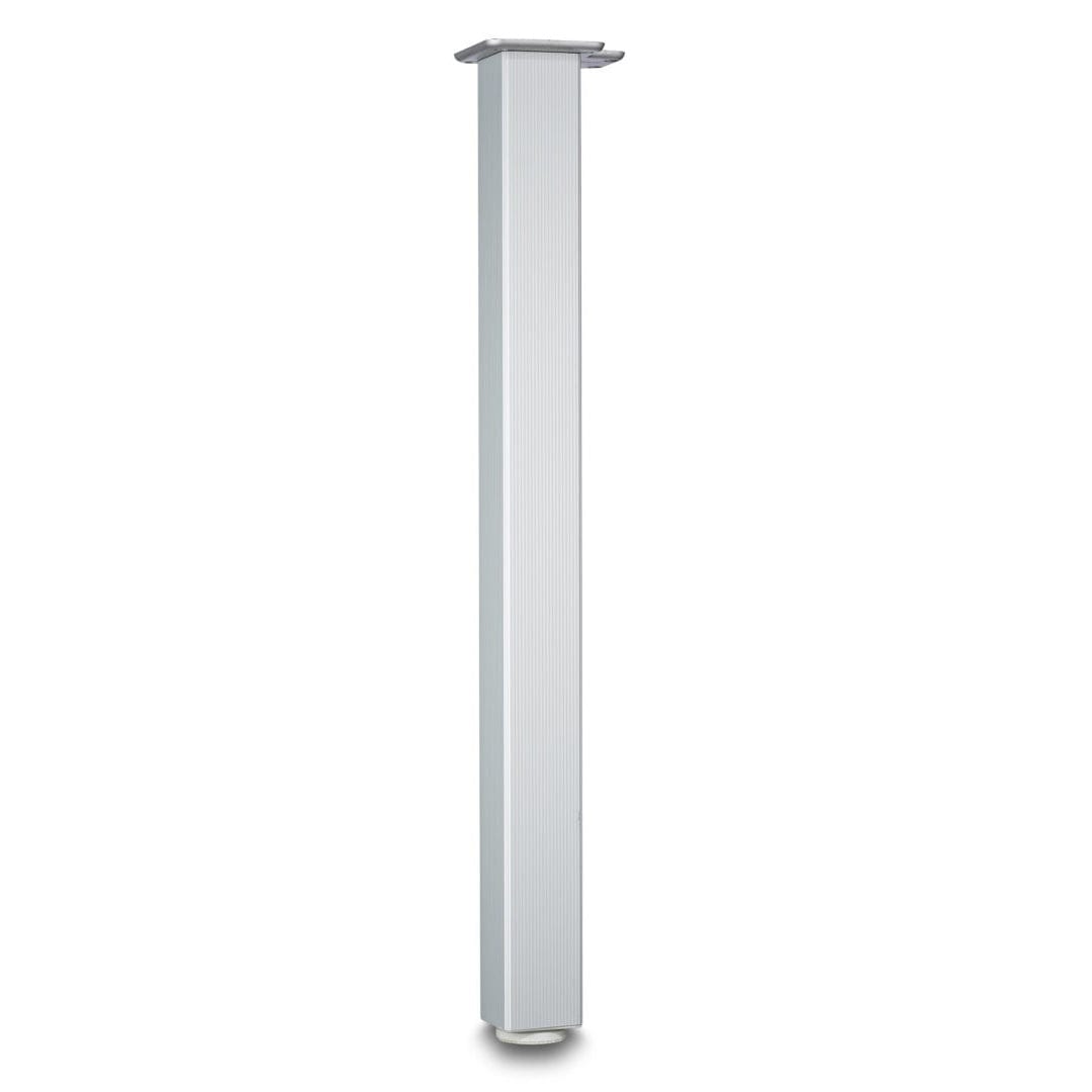 28" (711 mm) Adjustable Design Table Leg Aluminum Pack of 4 alt 0