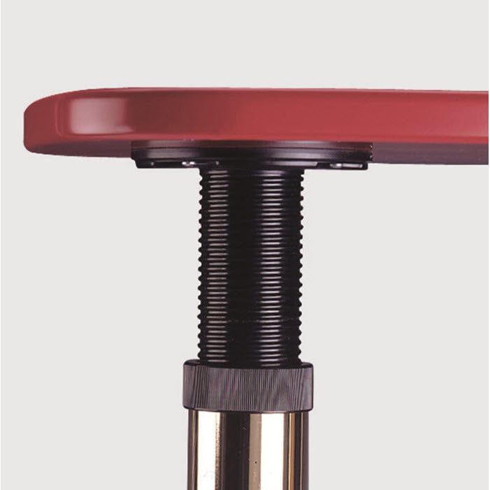 27-3/4" (705 mm) Isola Adjustable Table Leg with High Adjustment Matte Chrome alt 0