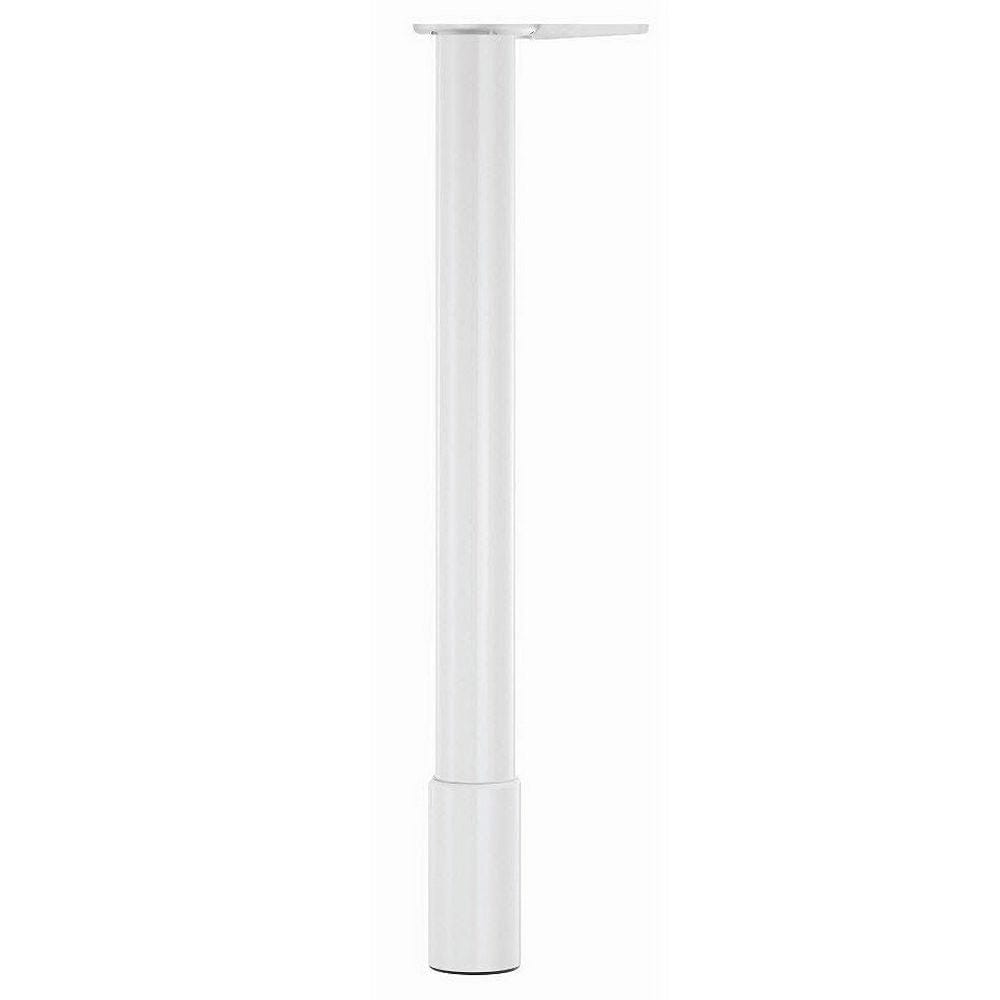 25-5/8" (650 mm) Adjustable Table Leg White alt 0