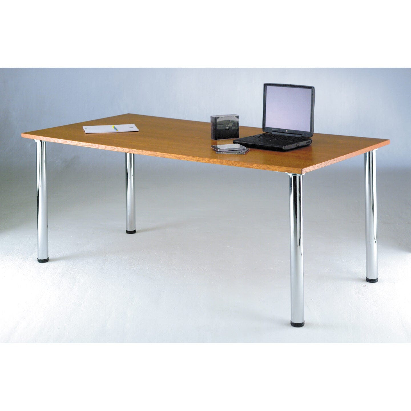 27-1/2" (700 mm) Adjustable Table Leg Chrome Pack of 4 alt 0