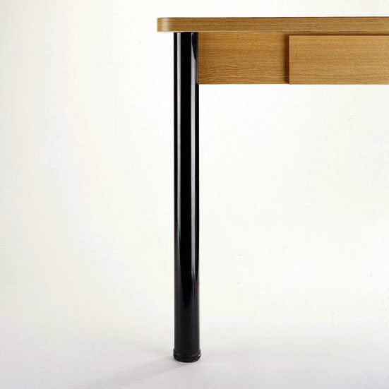 28" (710 mm) Adjustable Table Leg Black, 4 Pack alt 0