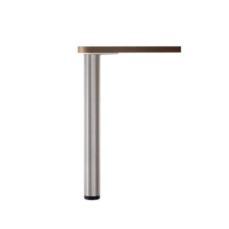 34-1/4" (870 mm) Adjustable Table Leg Chrome alt 0