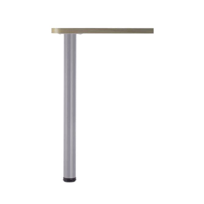 27-1/2" (700 mm) Adjustable Table Leg Gray alt 0