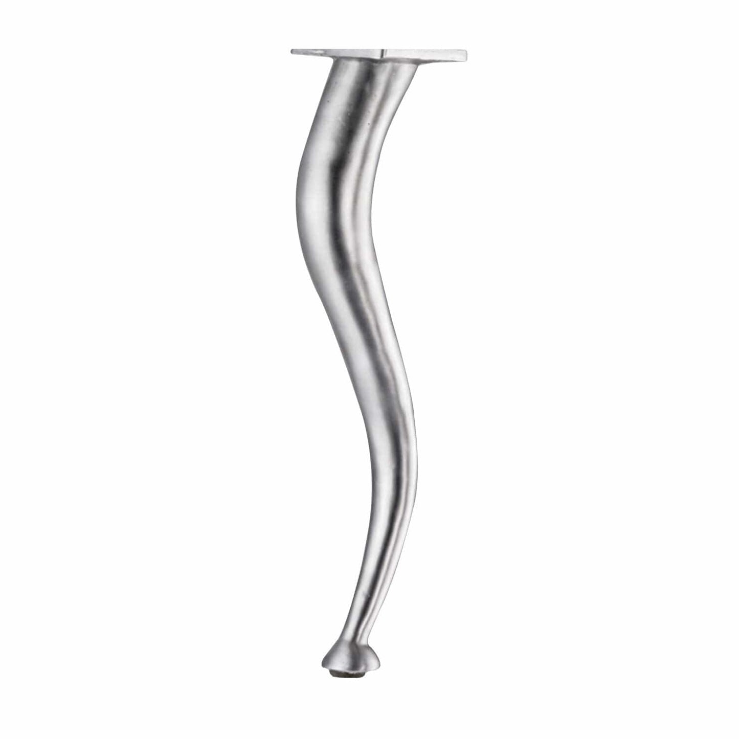 15-1/4" (387 mm) Table Leg Polished Aluminum alt 0