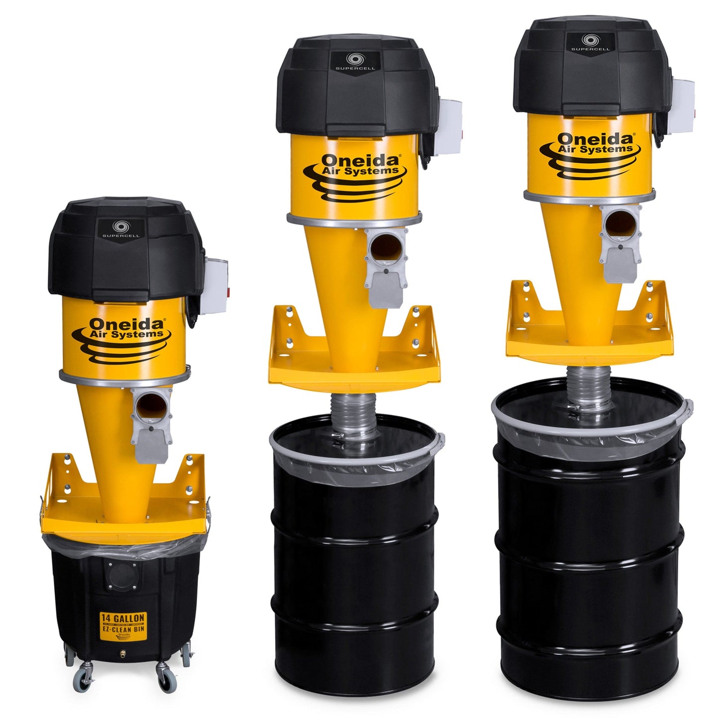 Supercell High-Pressure Dust Collector, 30 Gallon alt 0