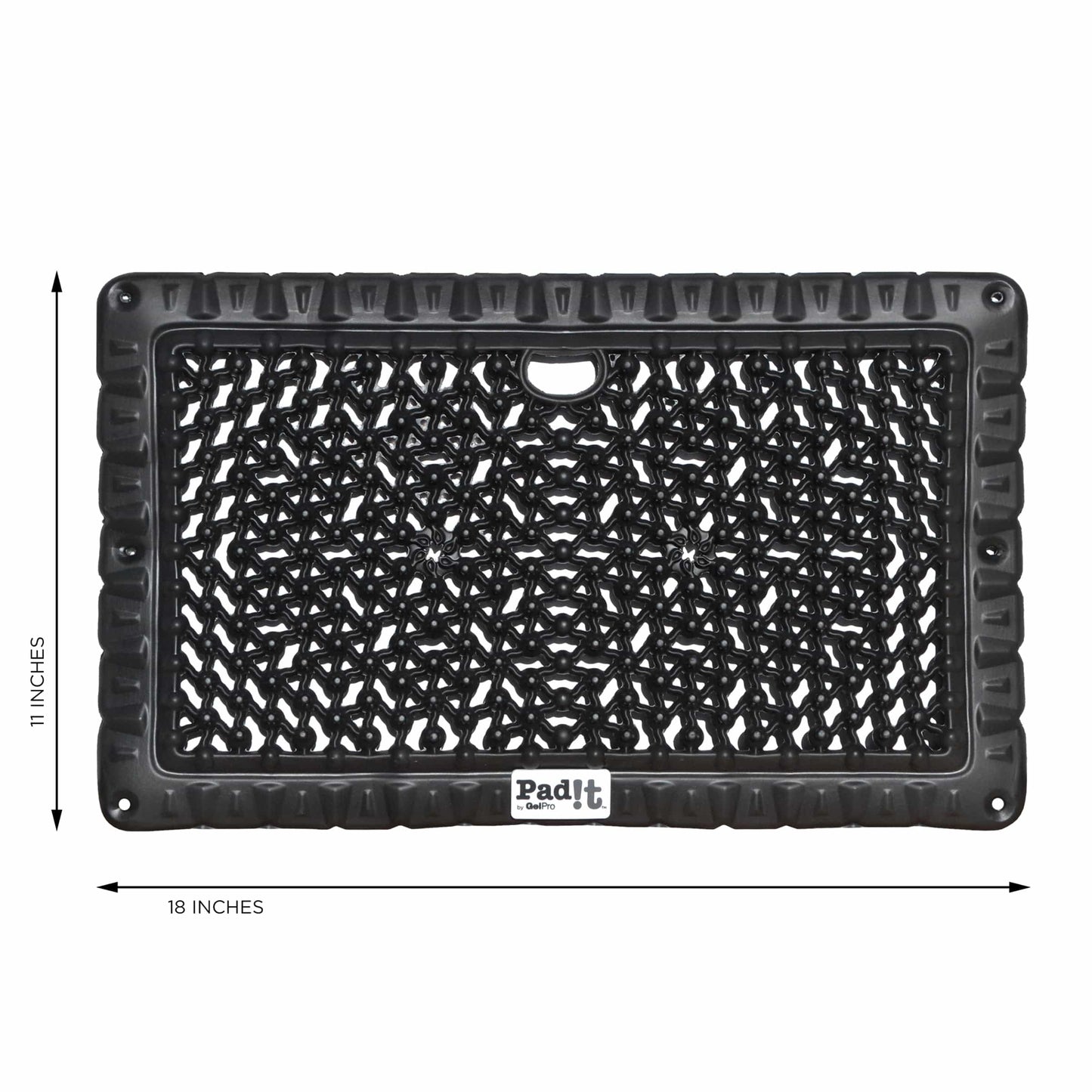 Pad-It Seat/Kneeling Cushion 11" x 18" Black alt 0