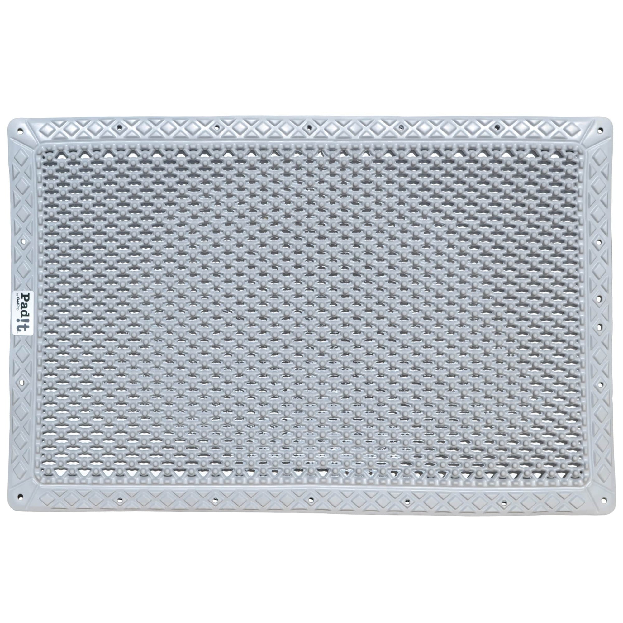 Pad-It Floor Mat 18" x 27-1/2" Gray alt 0