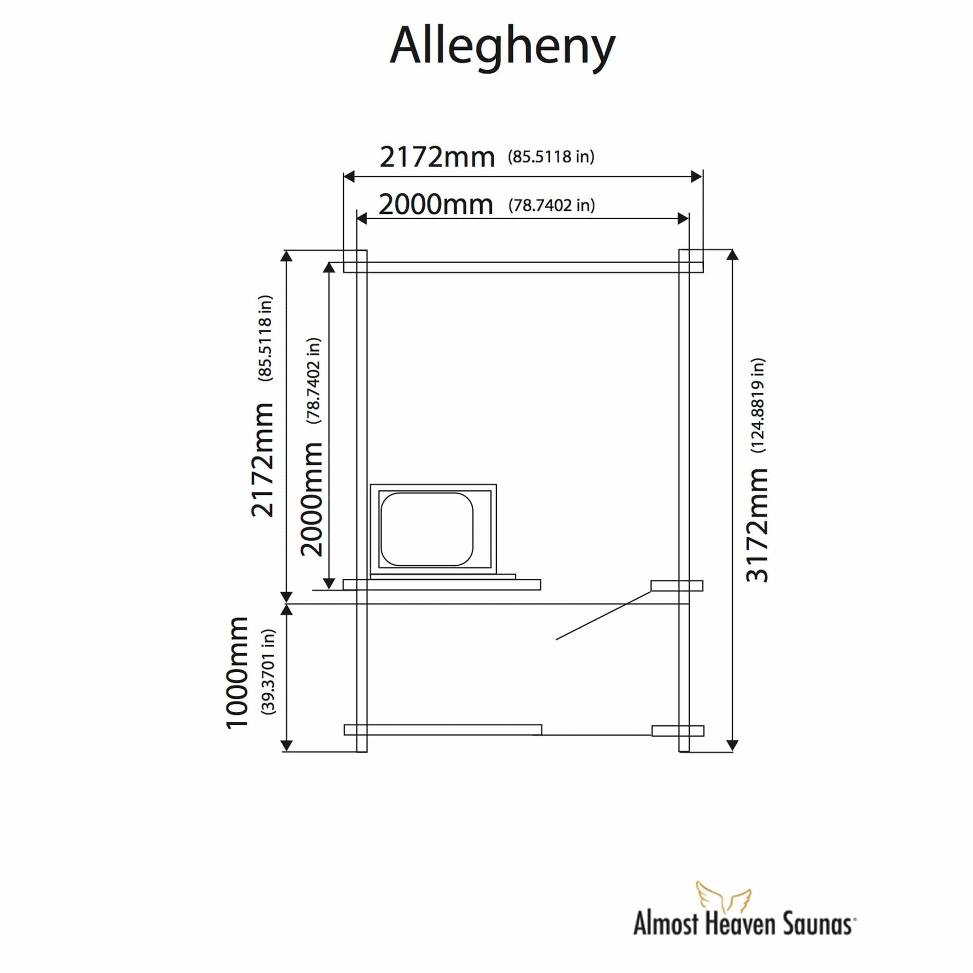Allegheny Cabin Sauna alt 0