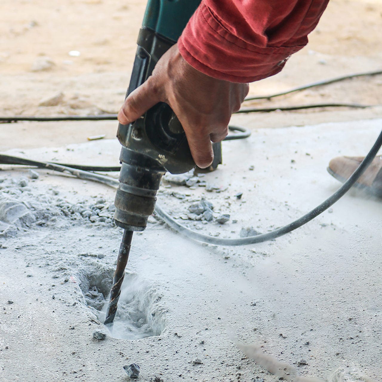 13" Rotary Masonry Drill Bit with Reduced Shank alt 0