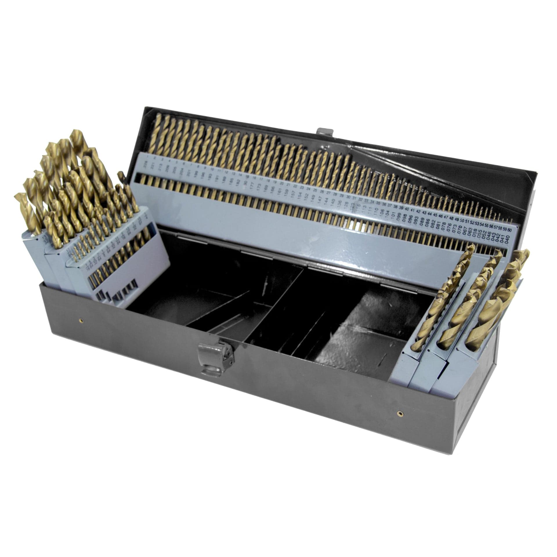 Titanium Nitride Coated Drill Bit and Driver Bit Set 115pc alt 0