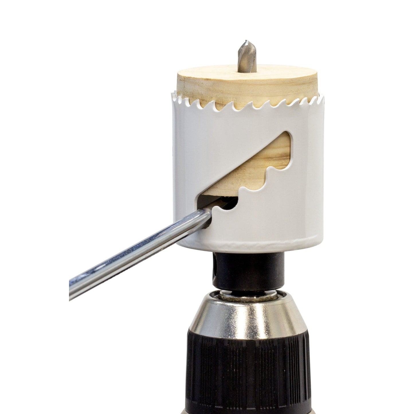 1-1/2"  Bi-Metal Hole Saw with Mandrel and Pilot Drill alt 1