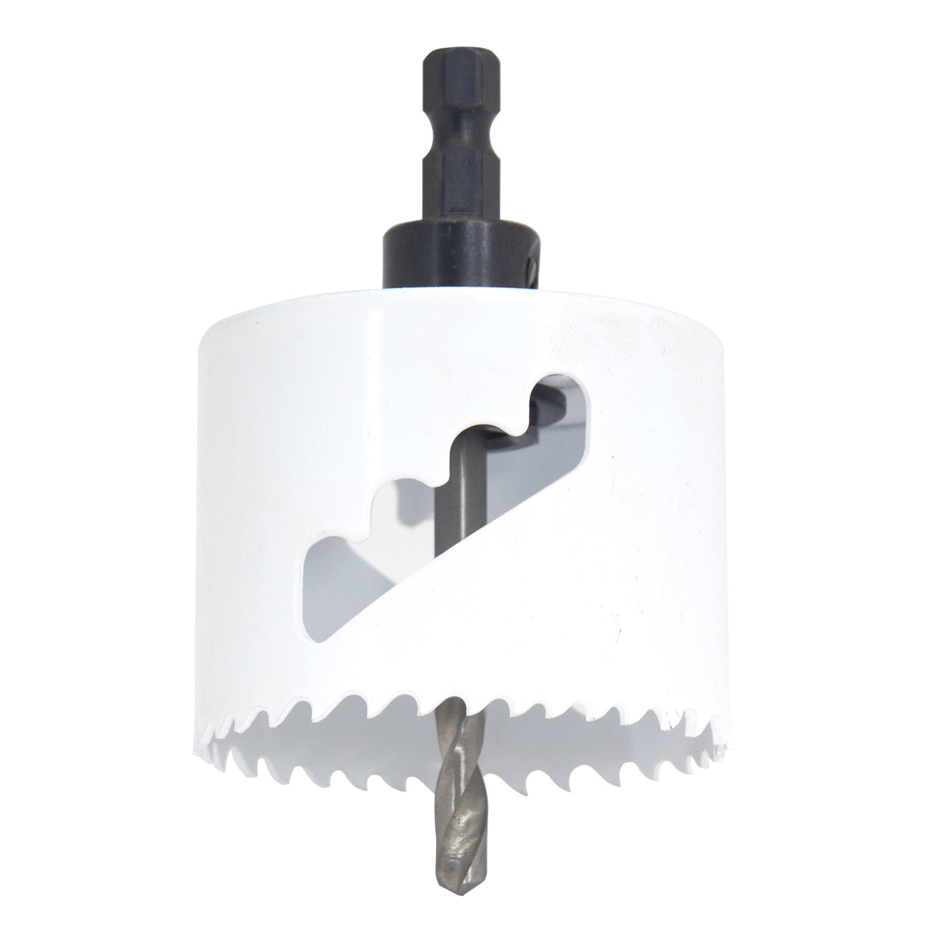2"  Bi-Metal Hole Saw with Mandrel and Pilot Drill alt 0