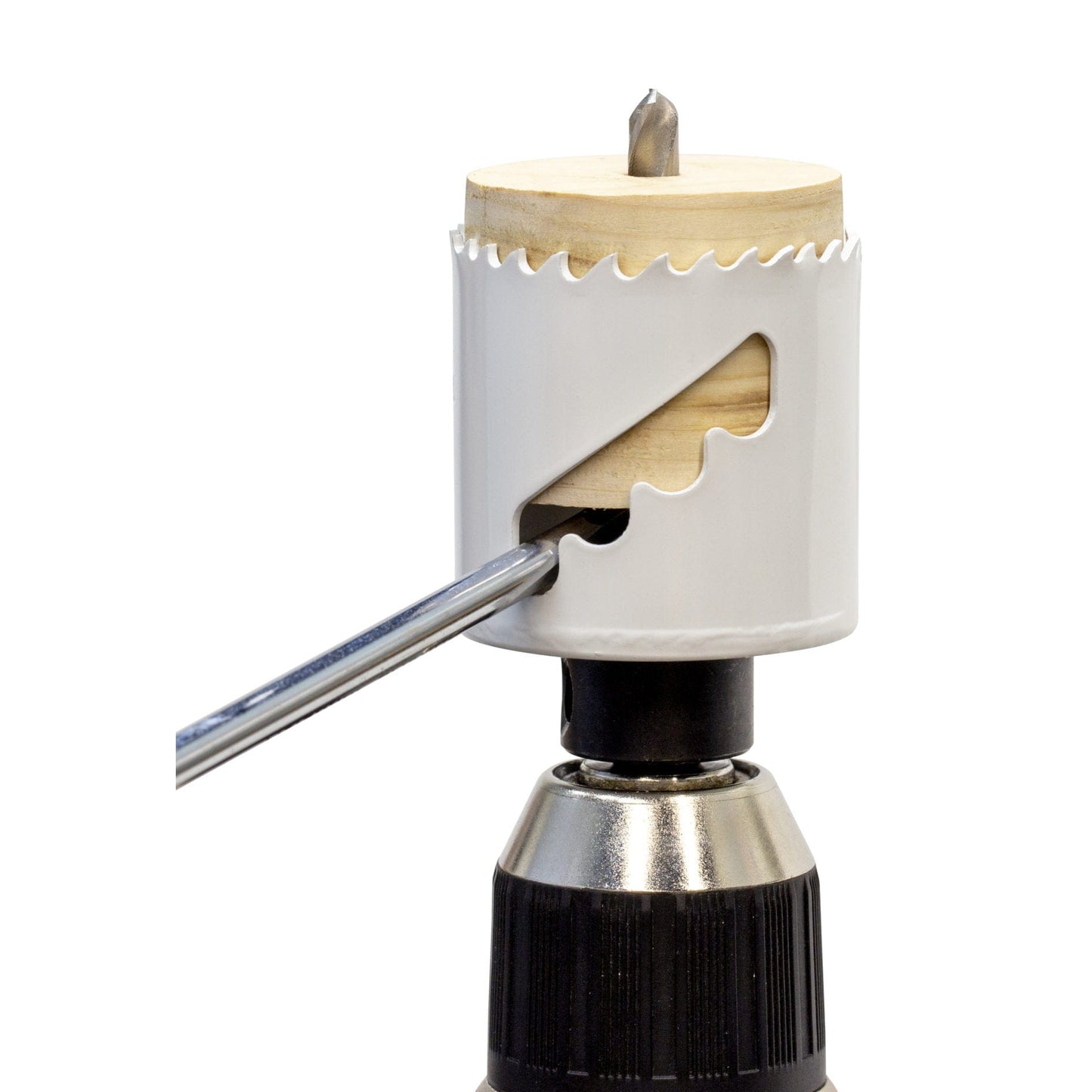 2"  Bi-Metal Hole Saw with Mandrel and Pilot Drill alt 1