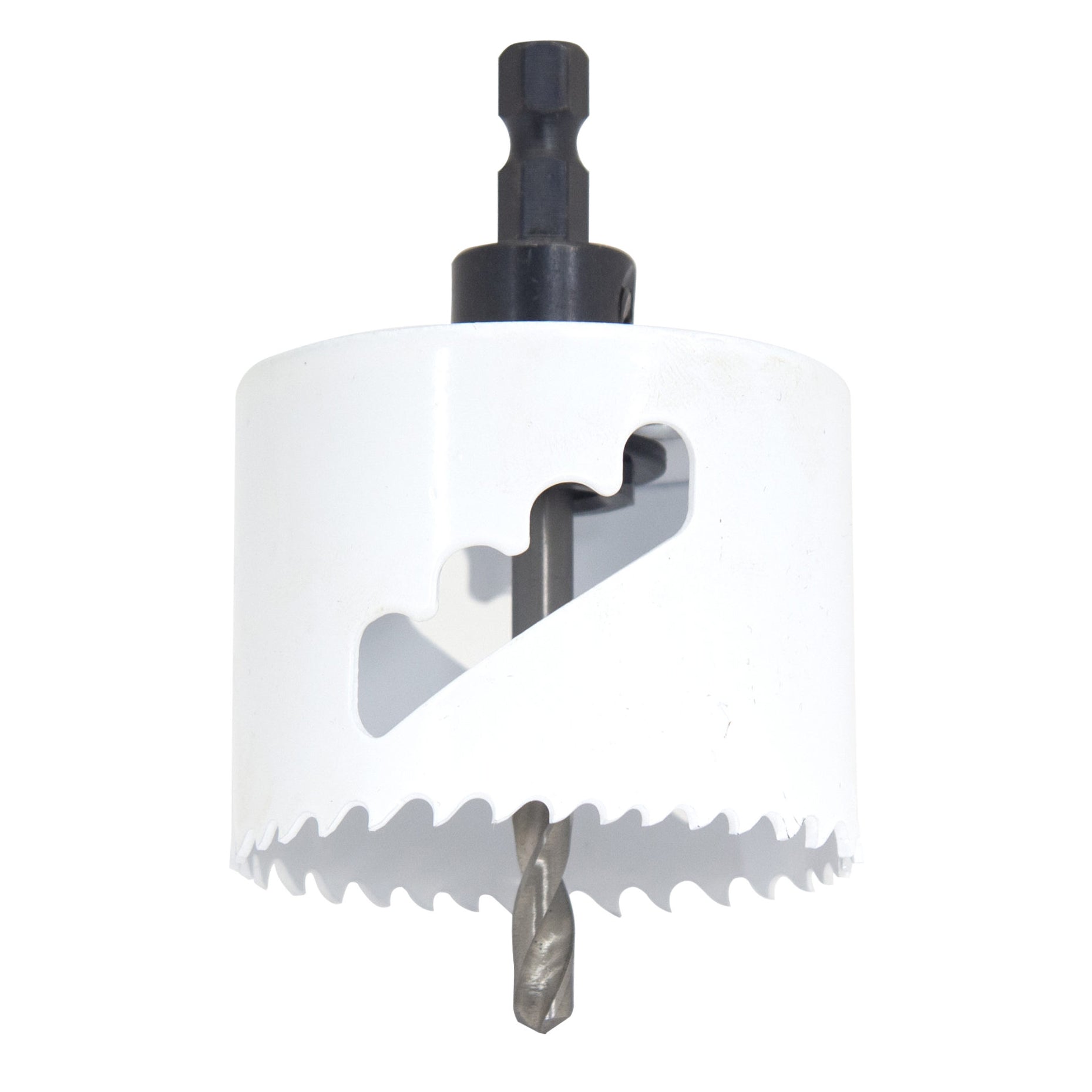 2-3/4"  Bi-Metal Hole Saw with Mandrel and Pilot Drill alt 0