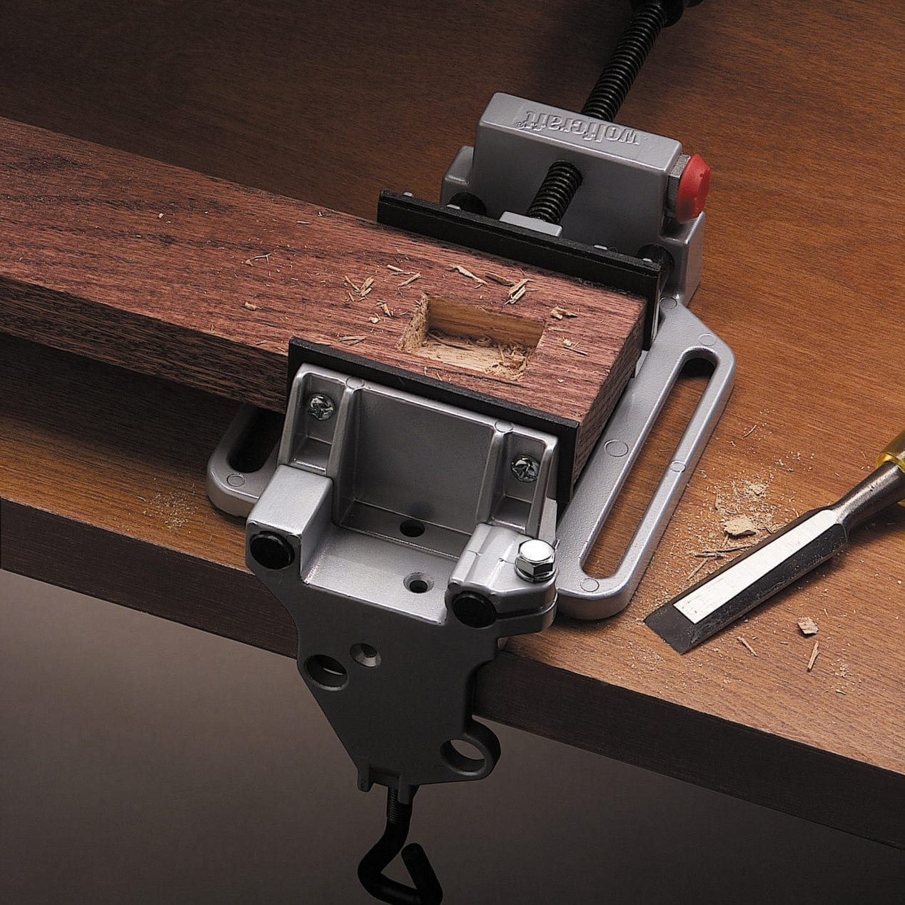 4" QUICK-JAW Four-Position Drill Press Vise alt 0