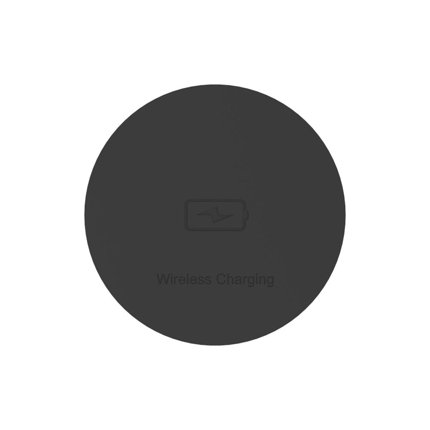 Recessed Top Mount Wireless QI Charging Station Black alt 0