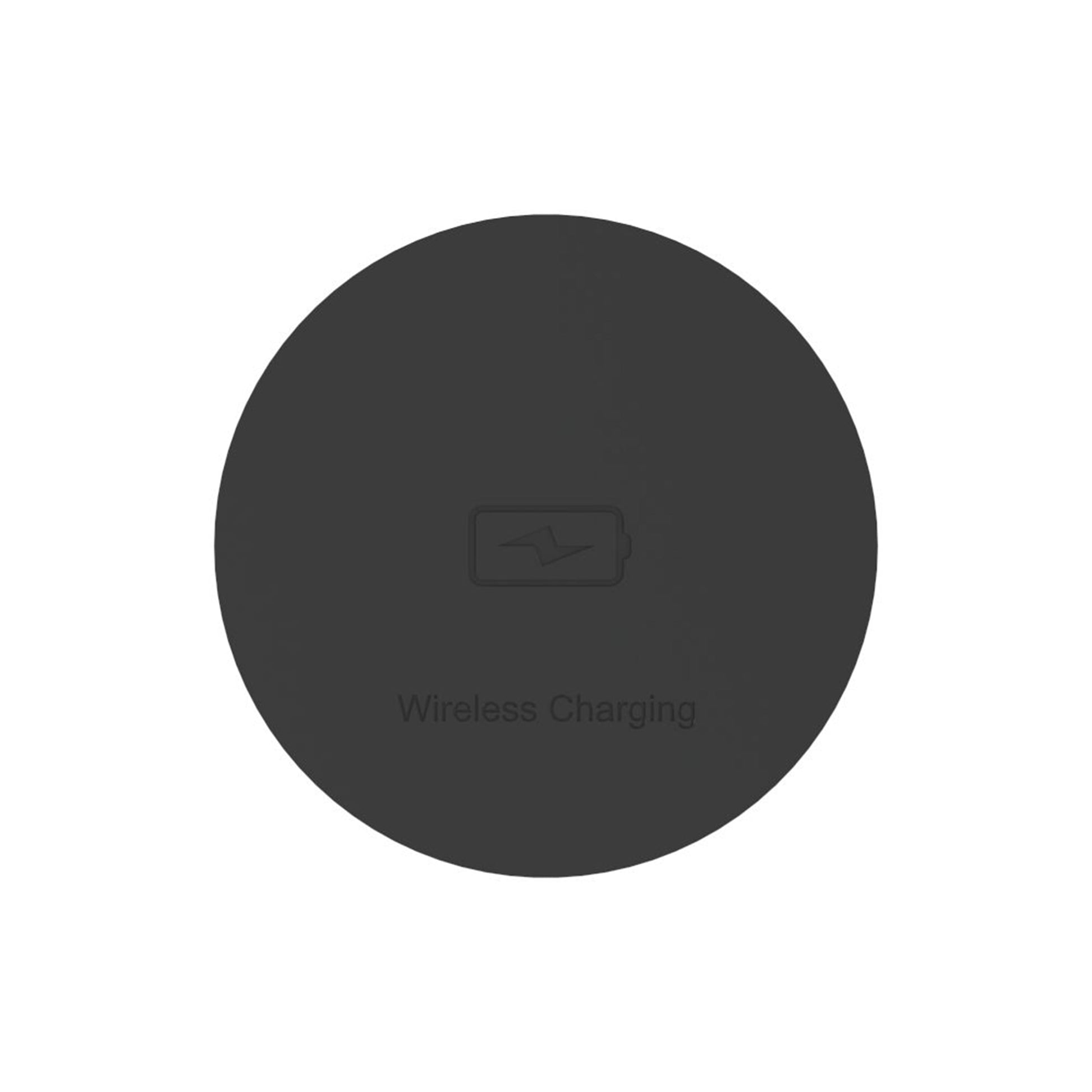 Recessed Top Mount Wireless QI Charging Station Black alt 0