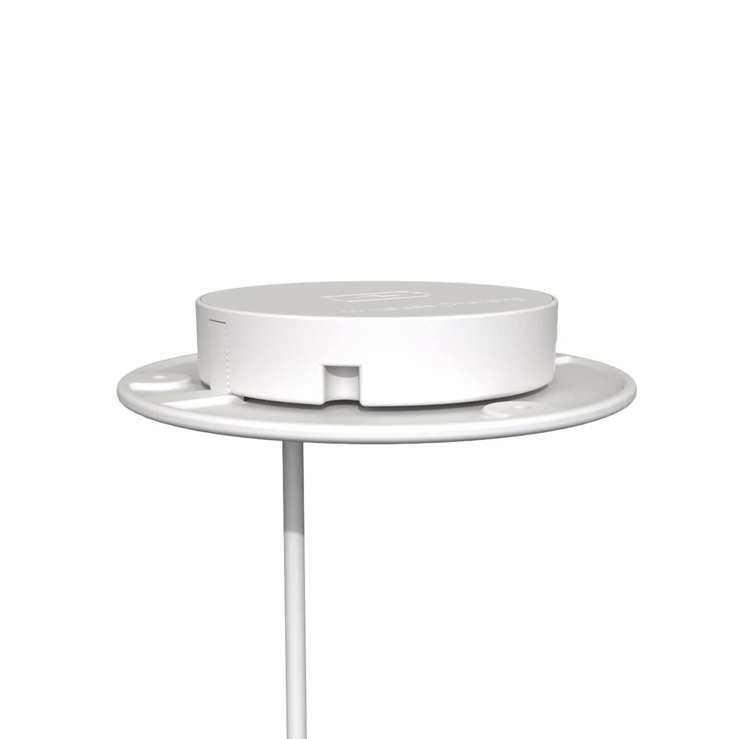 Recessed Bottom Mount Wireless QI Charger White alt 0