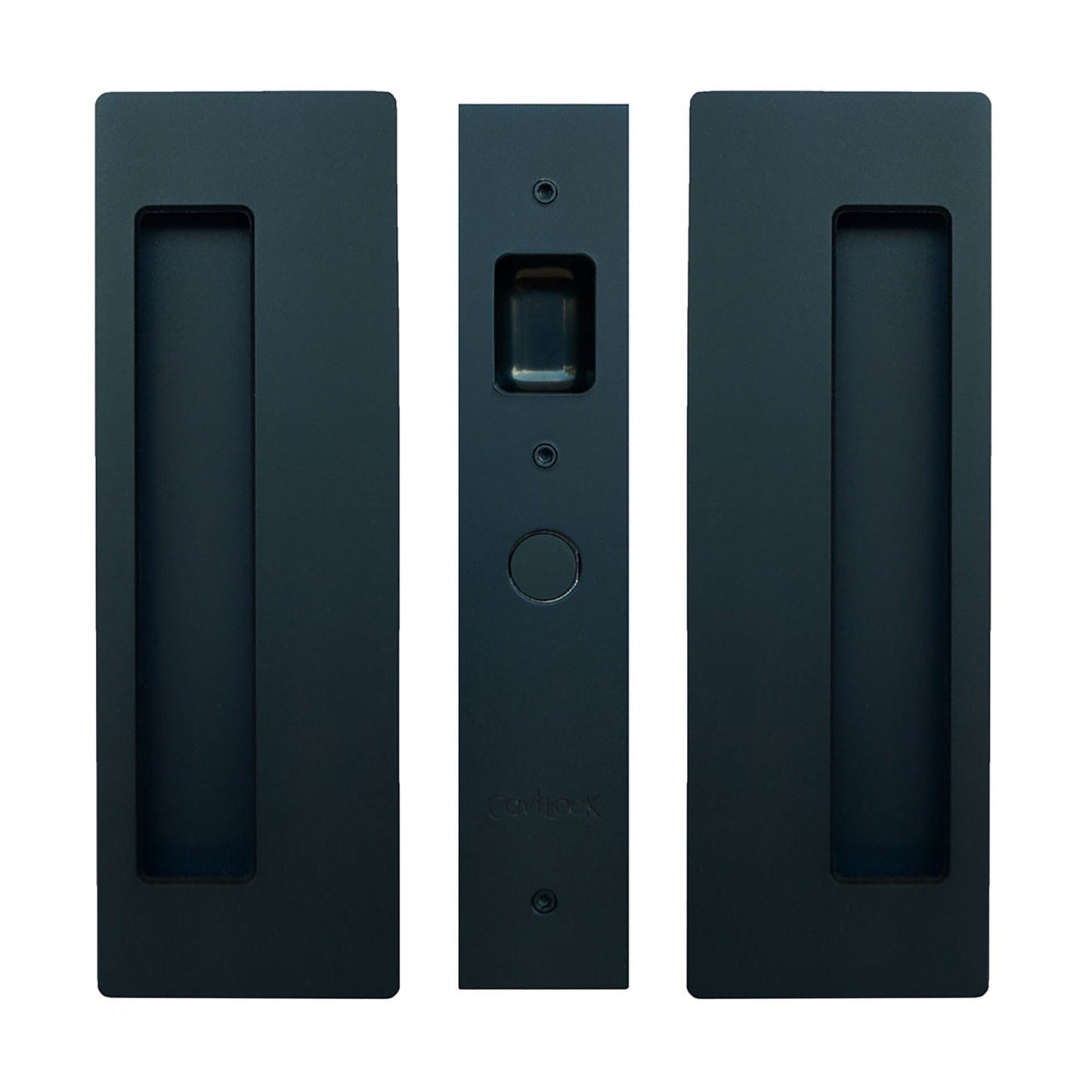 Cavity Sliders CL400 Magnetic Pocket Door Handle for 1-3/4" Door Matt Black alt 0