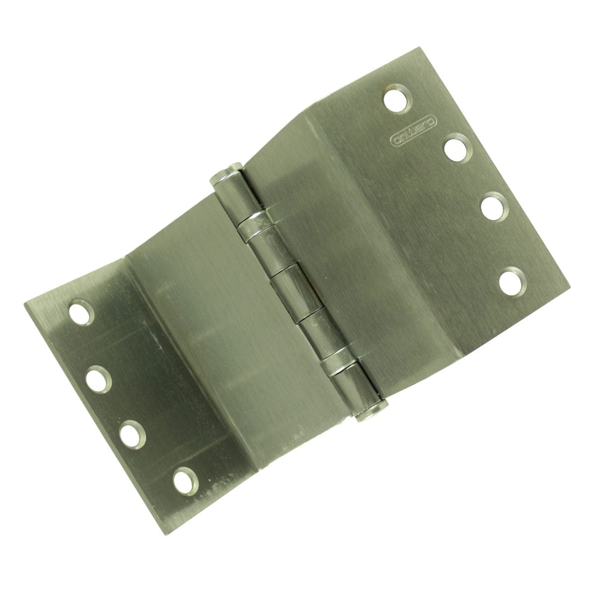 4" Left Side Ball Bearing Wrap-Around Swing Clear Hinge Bru alt 0