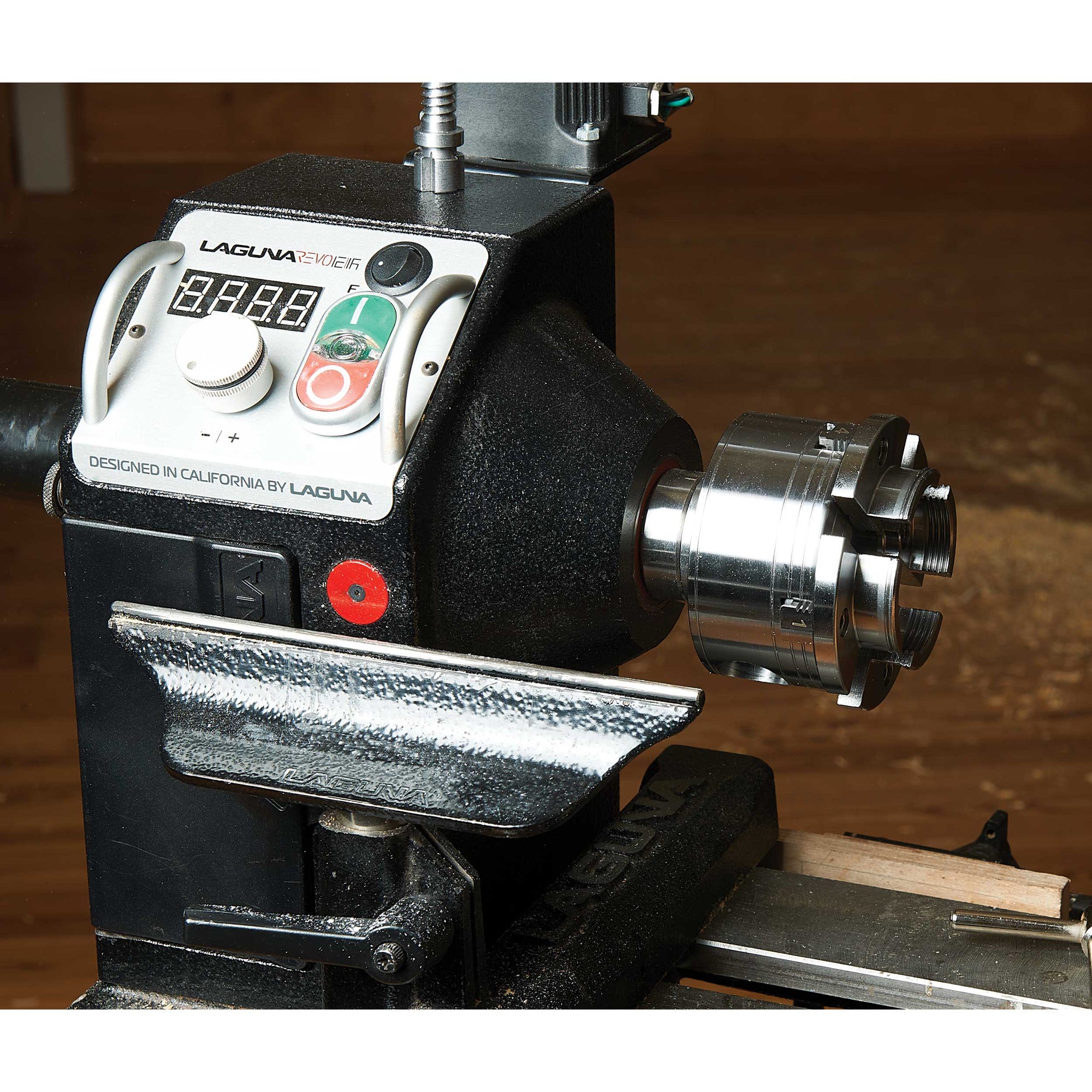 4-Jaw Lathe Chuck - Direct Thread - 1" x 8 TPI alt 0