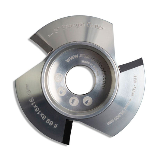 3" Triangle Cutter alt 0
