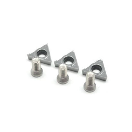5mm Triangle Carbide Replacements for 1/8" and 1/4" Mini Carving Bits alt 0