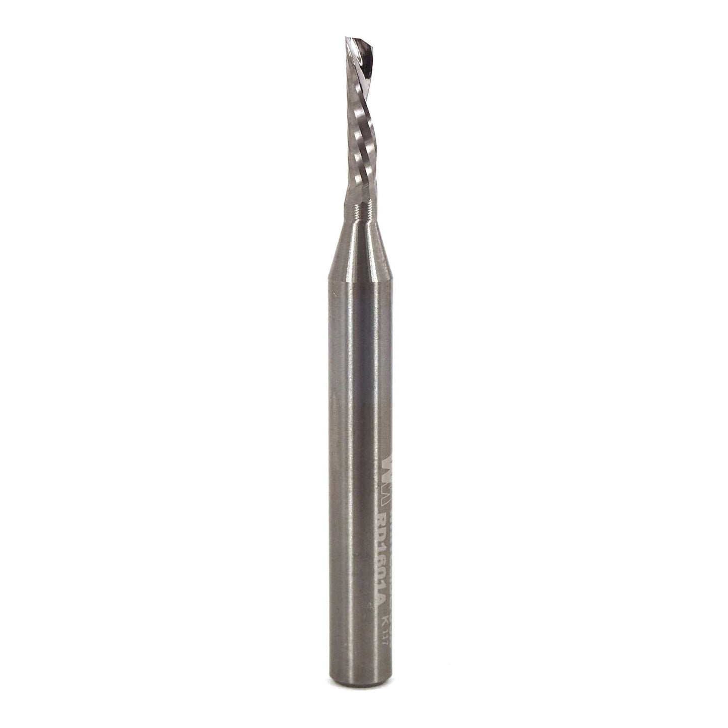 Single O-Flute Spiral Up Flute 1/4" SH 1/8" D 1/2" CL 2-1/2" alt 0