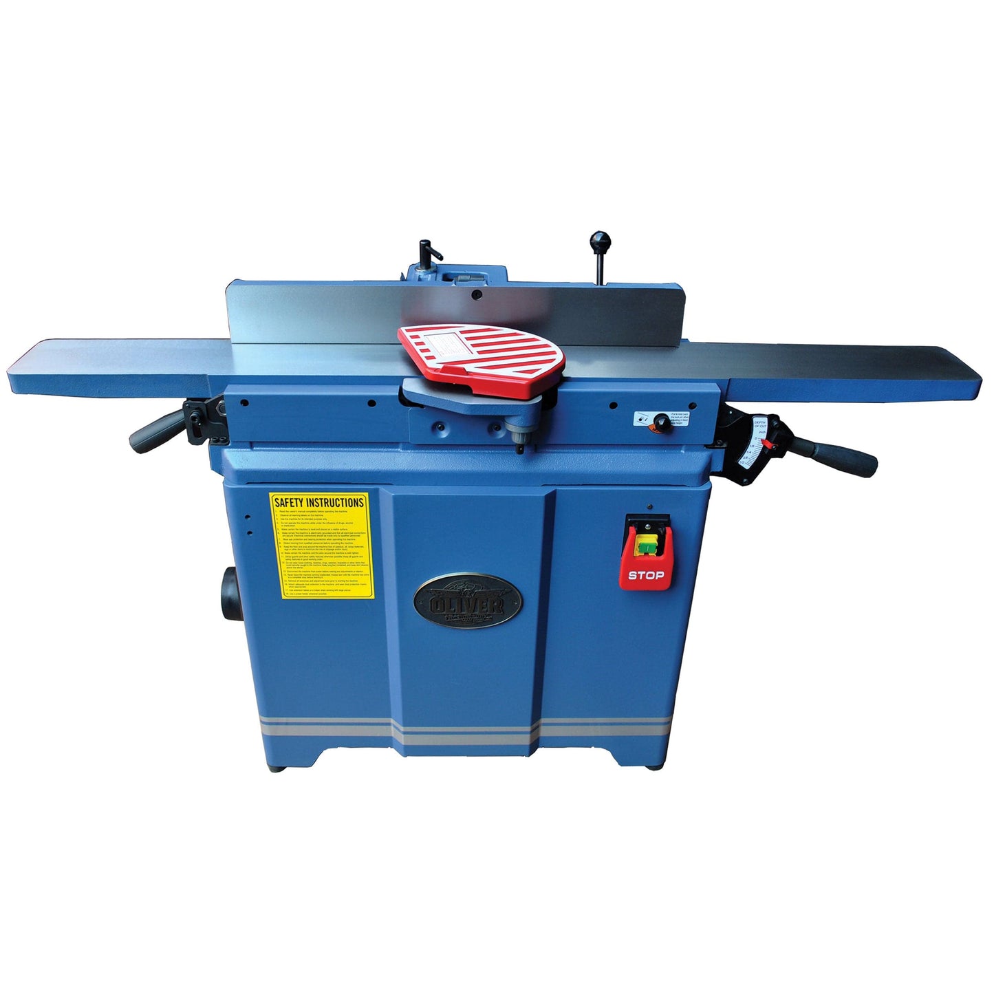 6" Parallelogram Jointer with 4-sided Insert Helical Cutterhead 1HP 1Ph alt 0