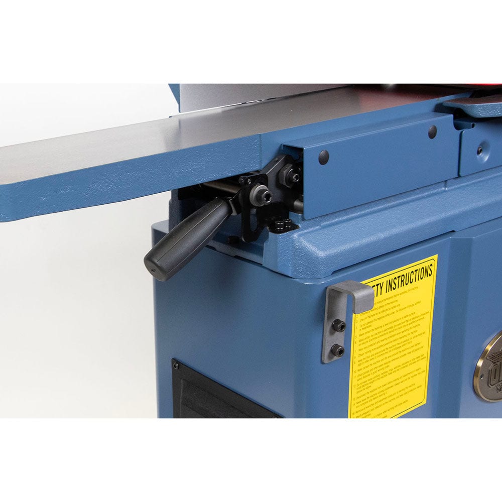 8" Parallelogram Jointer with 4-sided Insert Helical Cutterhead 3HP 1Ph 220V only