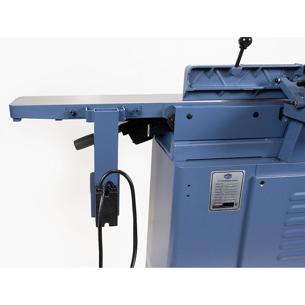 8" Parallelogram Jointer with 4-sided Insert Helical Cutterhead 3HP 1Ph 220V only