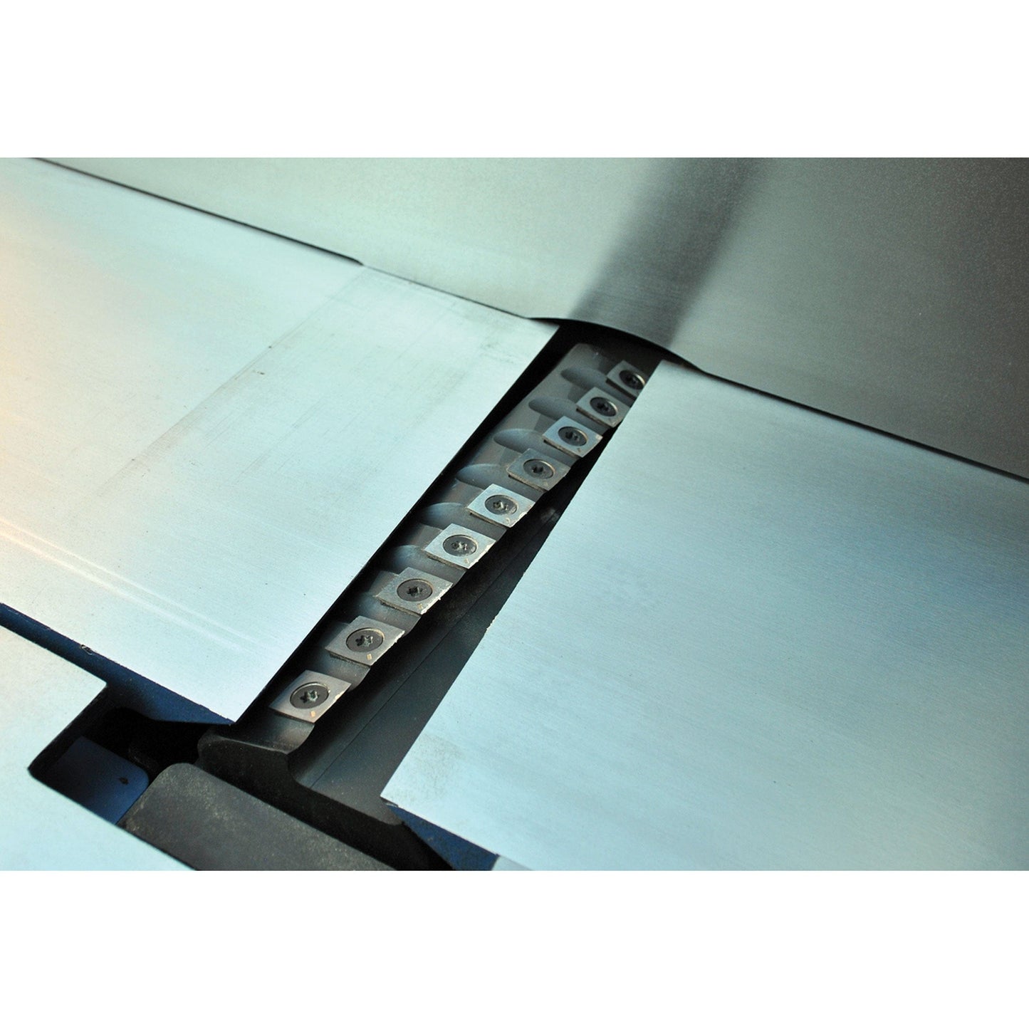 8" Parallelogram Jointer with 4-sided Insert Helical Cutterhead 2HP 1Ph 220V only alt 0