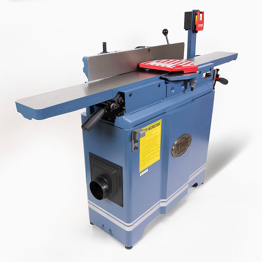 8" Parallelogram Jointer with 4-sided Insert Helical Cutterhead 3HP 1Ph 220V only