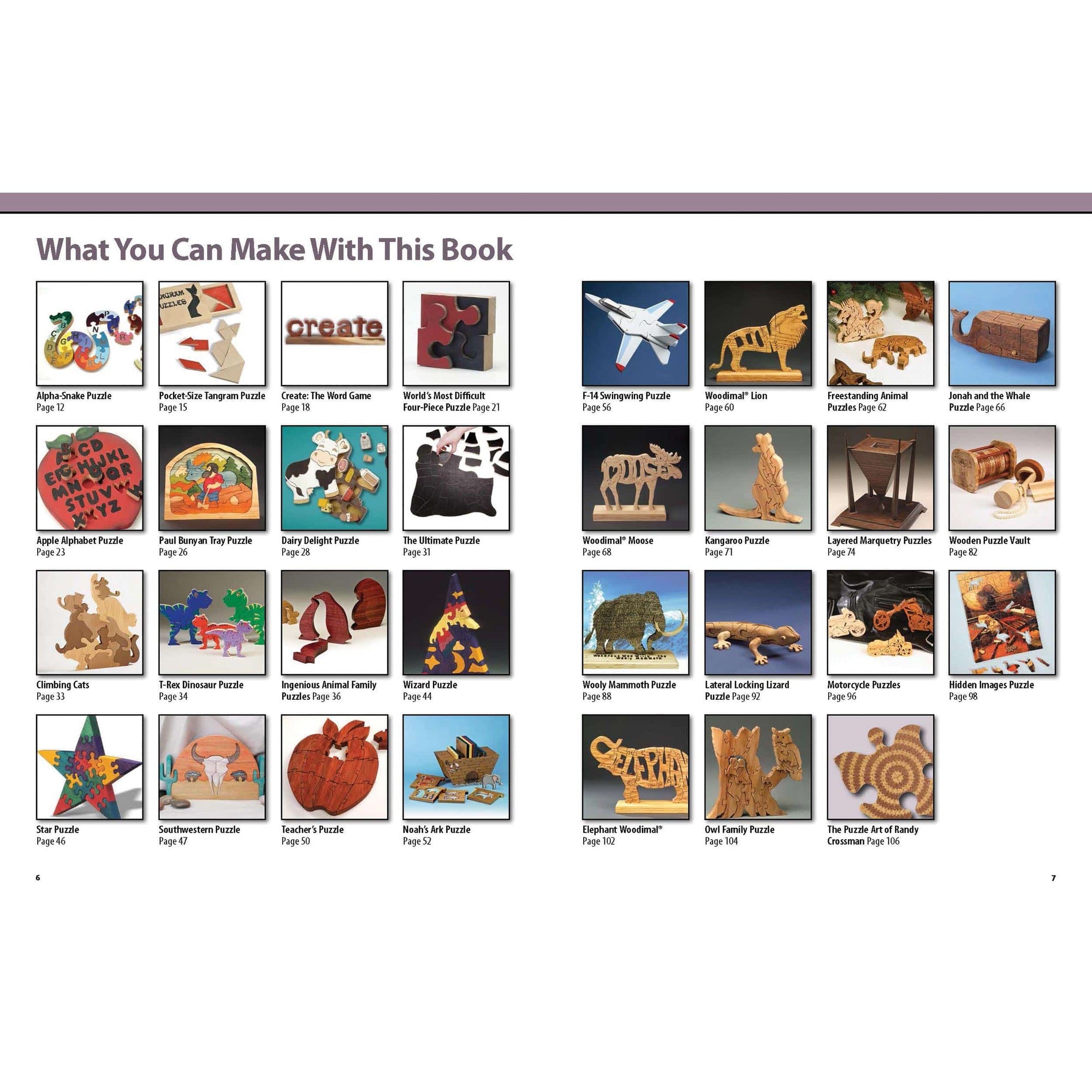 Wooden Puzzles - 31 Favorite Projects and Patterns alt 0