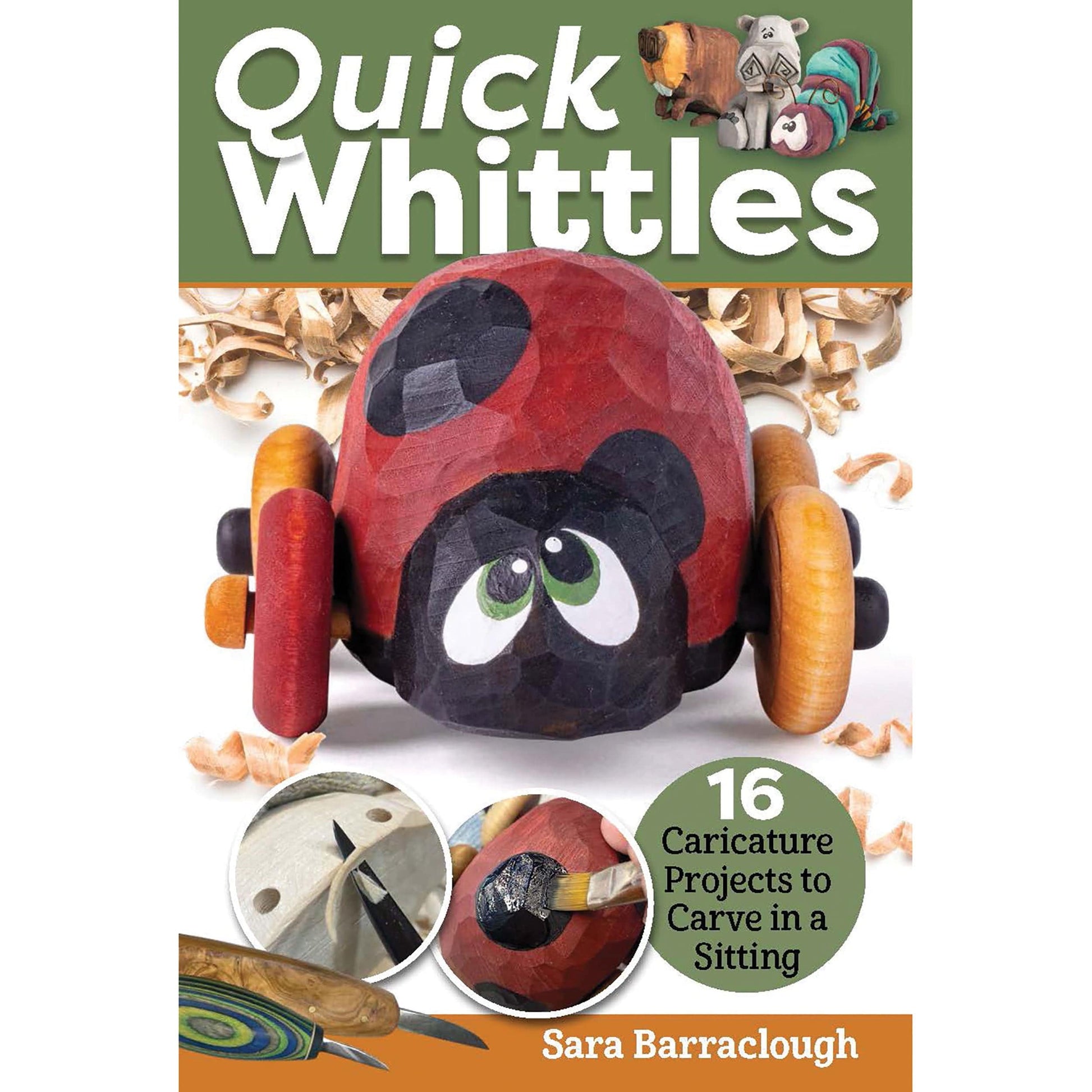 Quick Whittles - 16 Caricature Projects to Carve in a Sitting alt 0