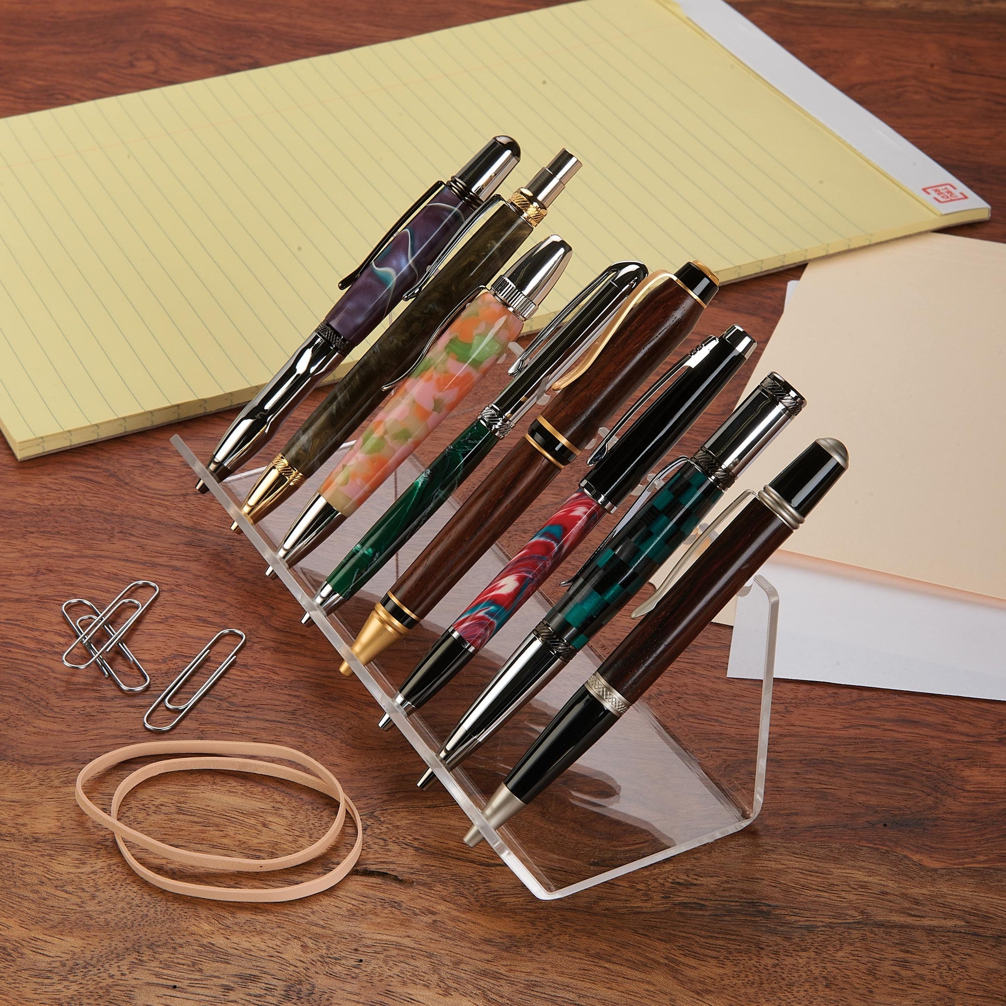 Eight Pen/Pencil Acrylic Display Stand alt 0