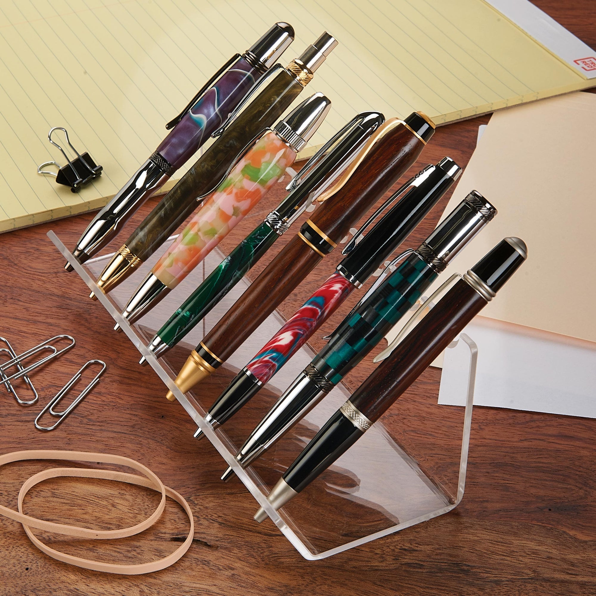 Eight Pen/Pencil Acrylic Display Stand alt 0