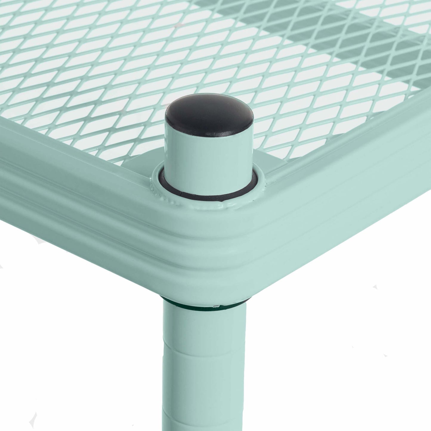 MeshWorks Shelving 3 Tier Sage Green alt 0