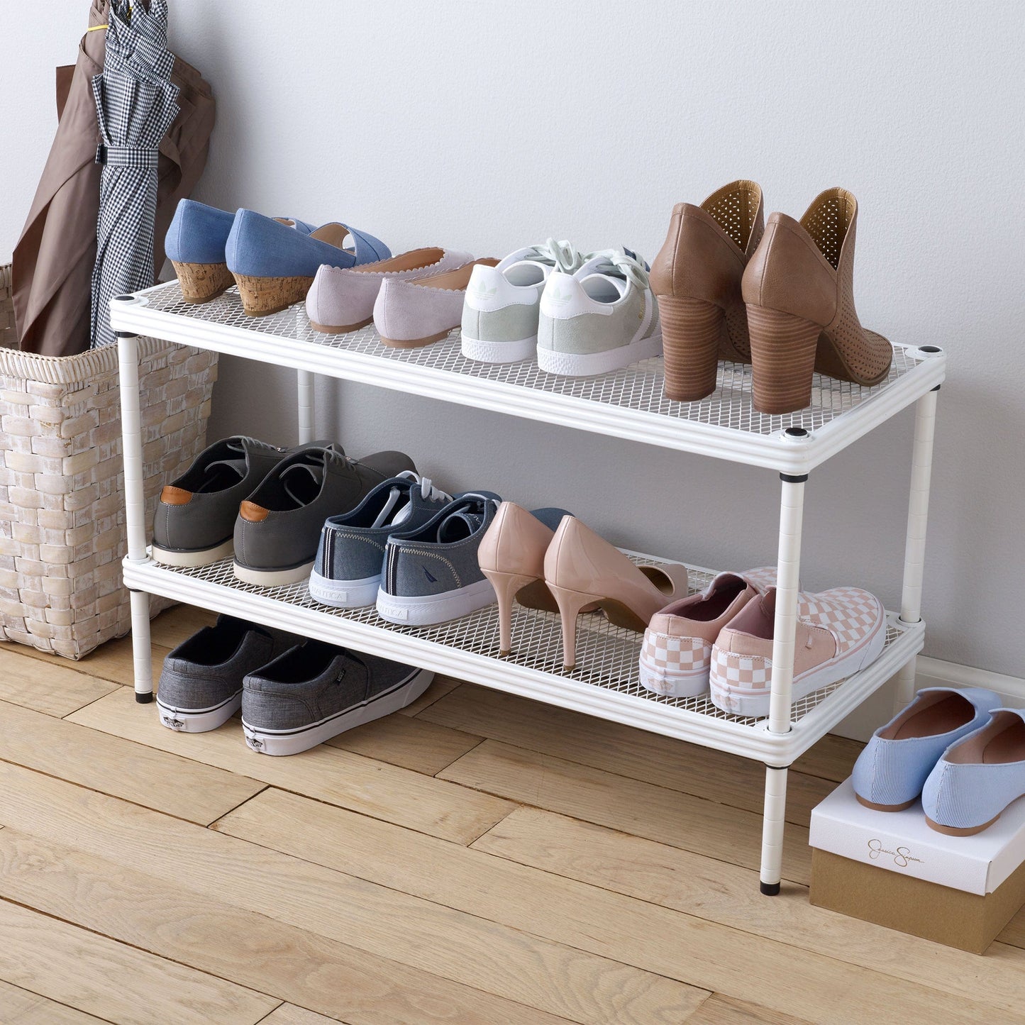 MeshWorks Shoe Shelf Black alt 0