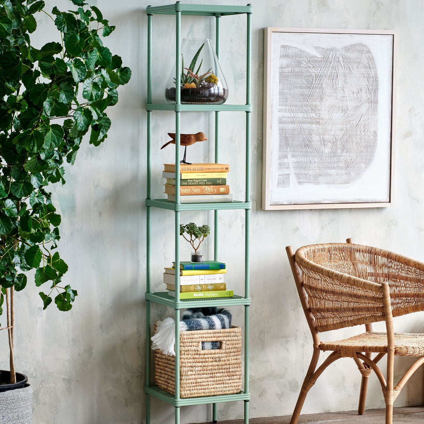 MeshWorks Tower 5 Tier Black alt 0